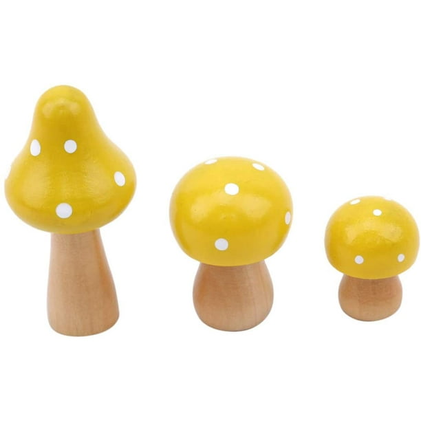 DIY Mini Miniature Fairy Garden Ornament Decor Pot Craft mushroom Accessories&qi